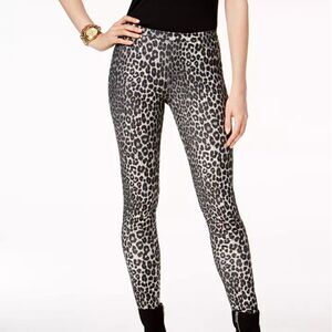 Michael Kors Jeggings - Black Leopard